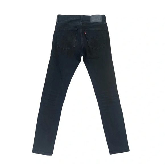 Men’s Levis 510  Skinny Jeans | Black | W28 L32 - Picture 6 of 8
